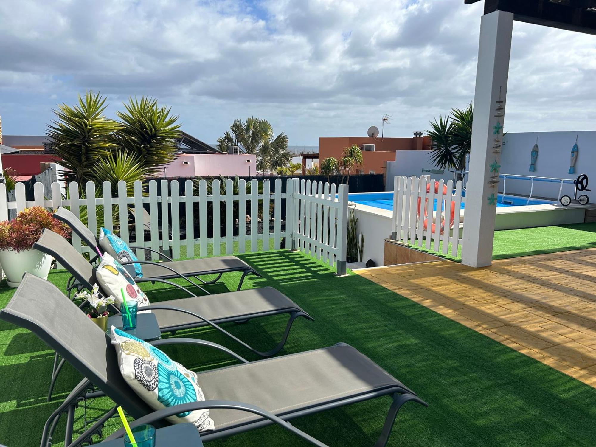 Villa Dinateli, Salinas Golf Caleta De Fuste Eksteriør billede